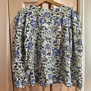 Floral Long Sleeve Blouse